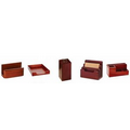 5 Pieces Mahogany Desktop Set